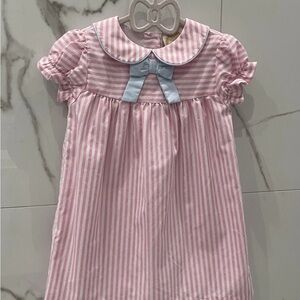 Beaufort Bonnet Company Girls Dress Sz 5 EUC Worn Once Easter Pink Holiday Bow